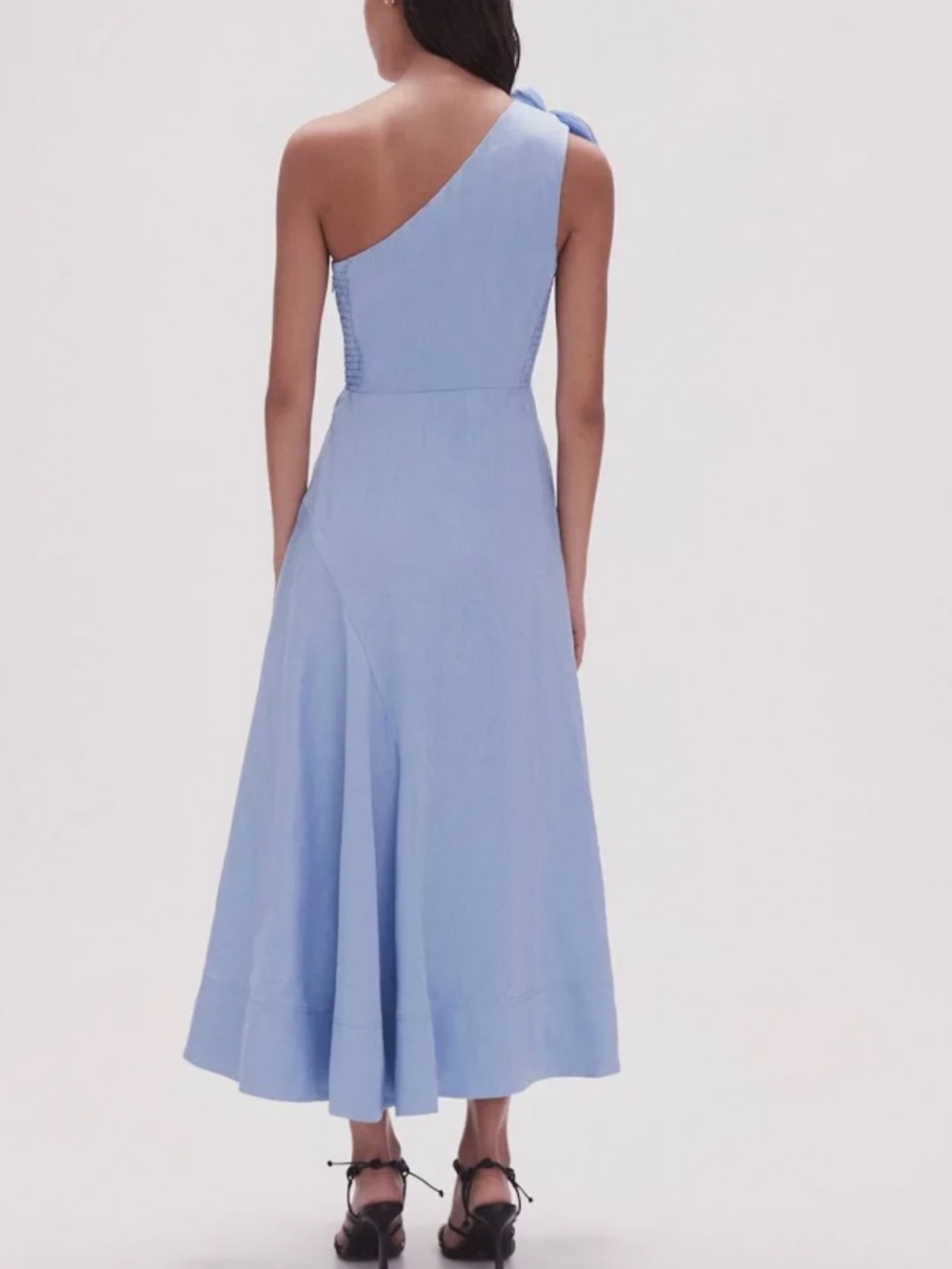 AJE 🥣 Adelia One-Shoulder Midi Dress 🫧 - Picture 4 of 10